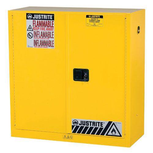 justrite small flammable storage cabinet | free delivery | key
